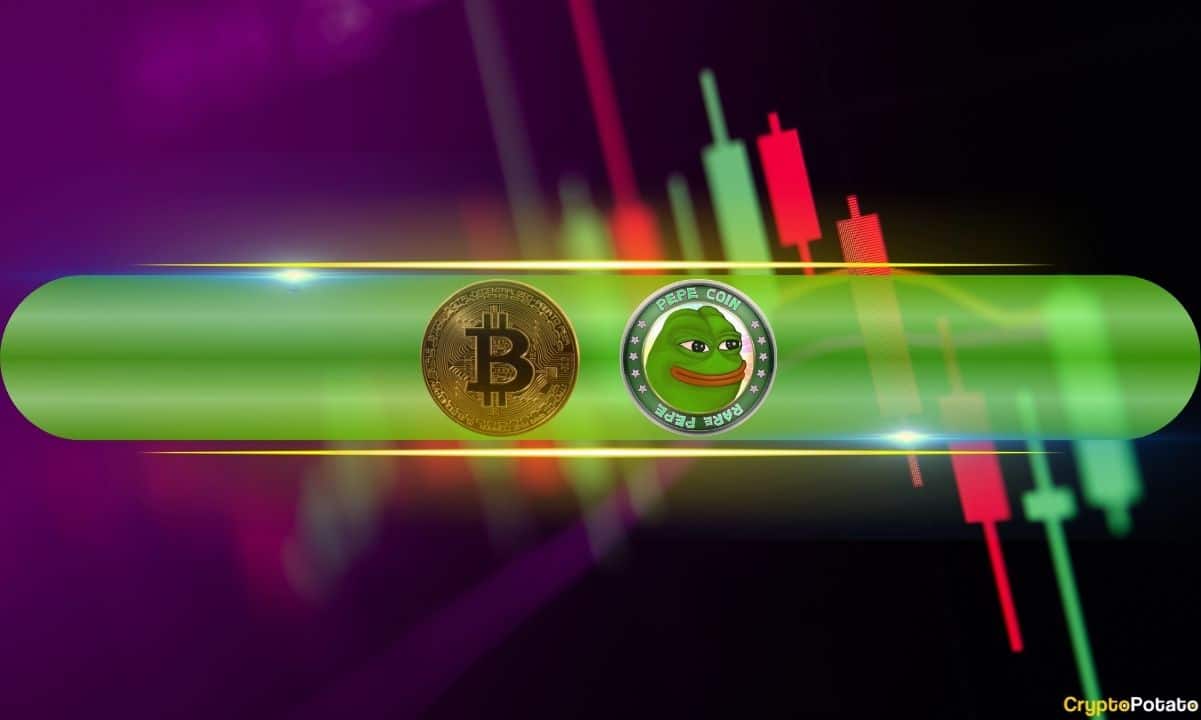 PEPE Price Jumps 6% Daily, Bitcoin Recovers to $94K After Monthly Low (Market Watch)